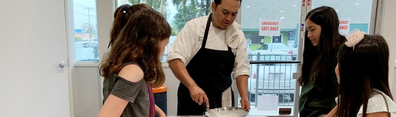Culinary excitement at our Jr. Chef Camp