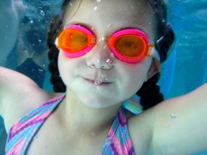 Valley Trails indoor pool Kids swim summer camp, best swimming camp in San Fernando Valley