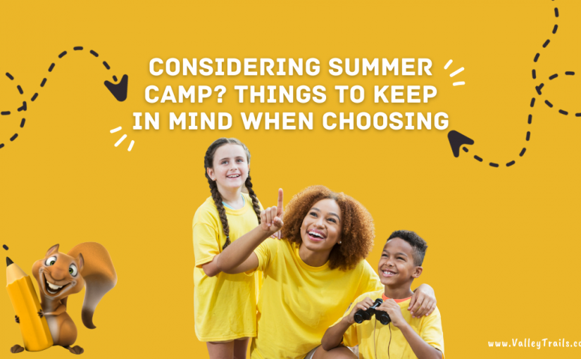 Considering Summer Camp? Things To Keep In Mind When Choosing
